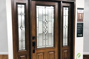 Provia Door with Cut Glass